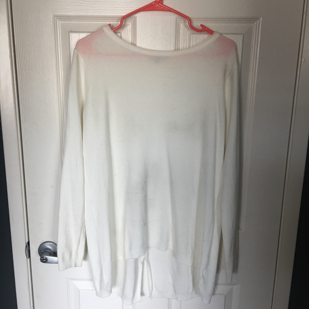 White sweater